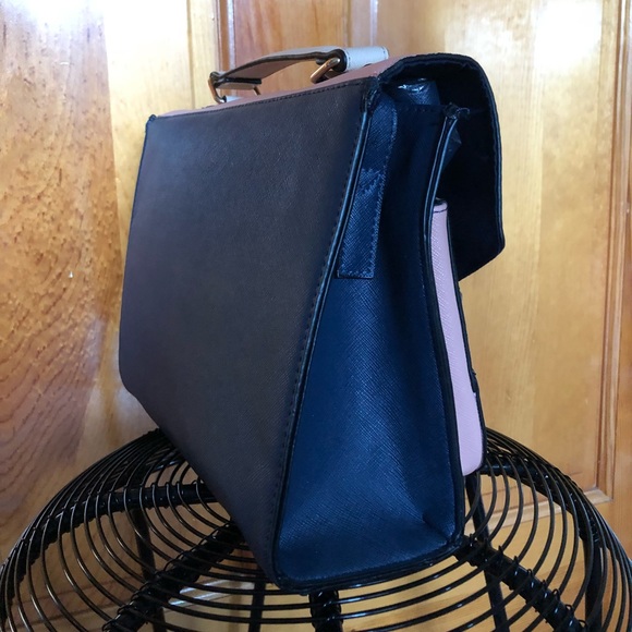 COLOR BLOCK SATCHEL - Picture 2 of 5